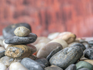 Rocks and pebbles