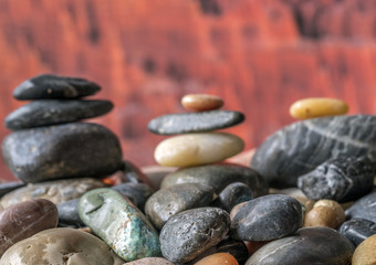 Rocks and pebbles