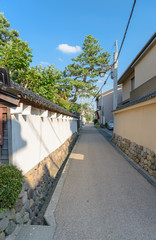 古都金沢　下町の家並み風景