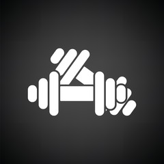 Dumbbell icon