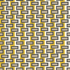 Abstract retro geometry pattern