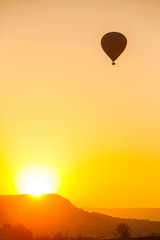 Hot air balloon in Cappadocia