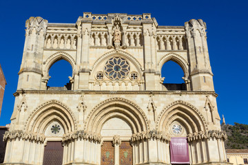 Fototapeta na wymiar Famous Cathedral of Cuenca in Spain
