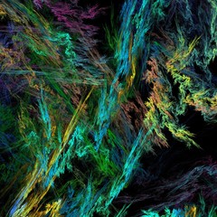 Bunter chaotischer Hintergrund 