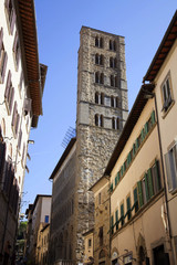 Fototapeta na wymiar Italia,Toscana,Arezzo,pieve di Santa Maria.