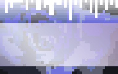 Mosaic background in pastel tone