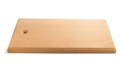 cutting board isolated on white