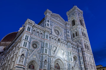 Santa Maria del Fiore church in Florence, Italy