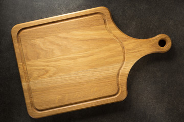 cutting board on background