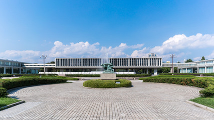 Fototapeta premium Hiroshima Peace Memorial Park and museum , Hiroshima , Japan