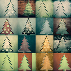 Fototapety  zielono-zielone tło Boże Narodzenie
