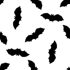 Hand drawn doodle Halloween bat. Black pen objects drawing. Design illustration for poster, flyer .