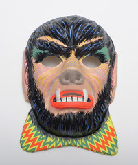 Wolfman Vintage Halloween Mask