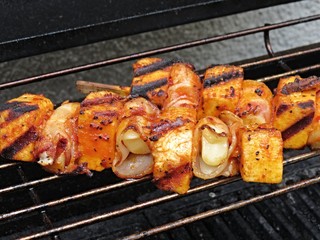 auf dem Grill