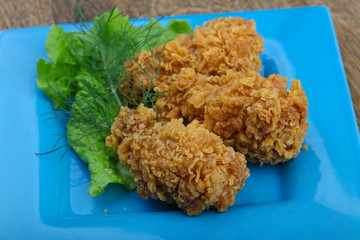 Crispy chicken wings
