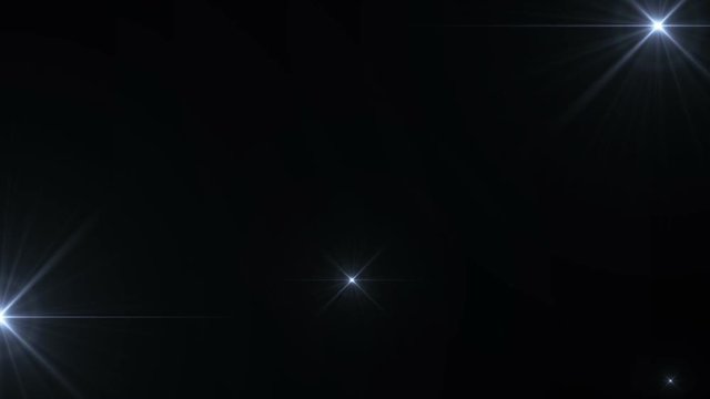 A 10 second loop of multiple camera flashes over black background.