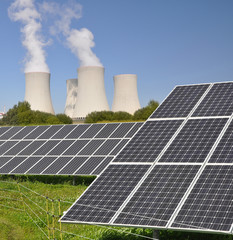 Nuclear power plant Temelin in Czech Republic Europe