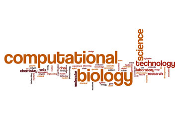 Computational biology word cloud