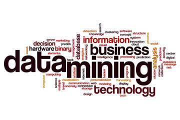Data mining word cloud