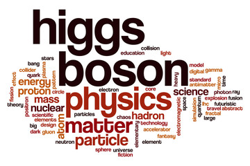 Higgs boson american word cloud