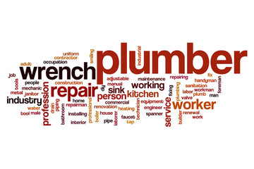 Plumber word cloud