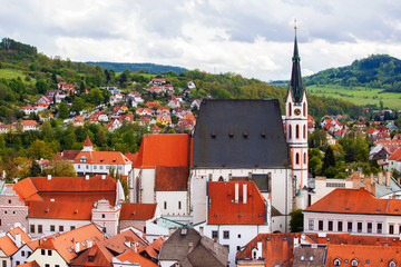 Cesky Krumlov view