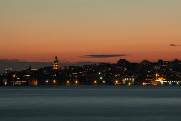 Entardecer em Istanbul