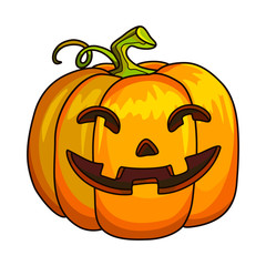 Holiday Halloween Pumpkin Jack Lantern.