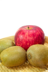 リンゴとキウイ