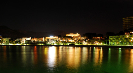 Naklejka premium Nachtansicht