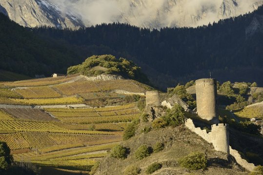 Saillon, Valais, Suisse