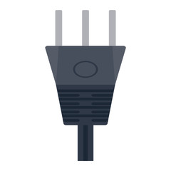 Electrical outlet plug vector illustration.