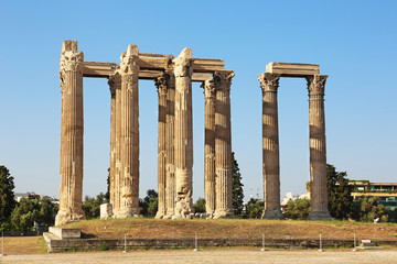 Temple of Olympian Zeus Athens Greece