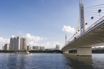 Guangzhou city in China