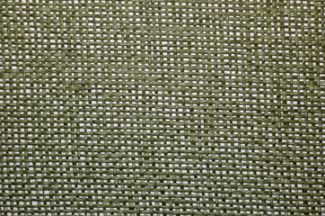fabric texture. coarse canvas background - closeup pattern. green, dark