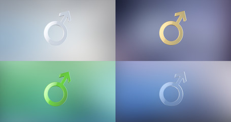 Man Gender 3d Icon