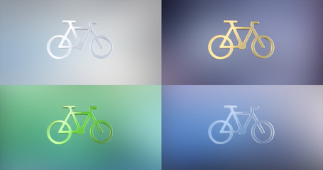 Bicycle 3d Icon
