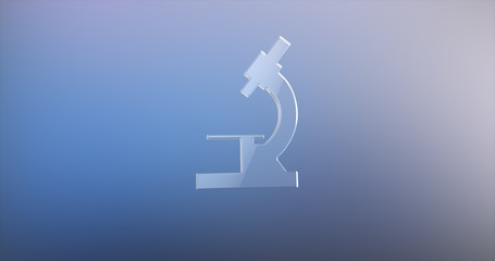 Microscope Glass 3d Icon