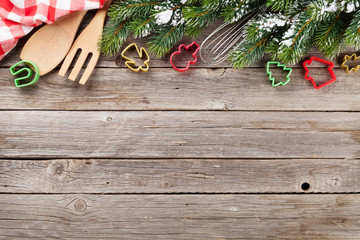 Christmas cooking utensils