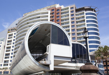 Fototapeta premium Abandoned Monorail Station