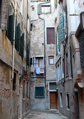 Fototapeta na wymiar Venetian courtyard
