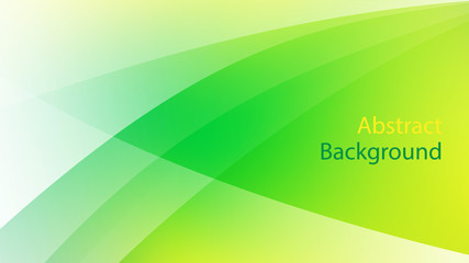 green and Yellow color background abstract art vector