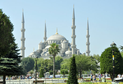 Panoramica Mezquita Azul