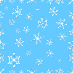 Seamless Christmas background. Vector illustration.