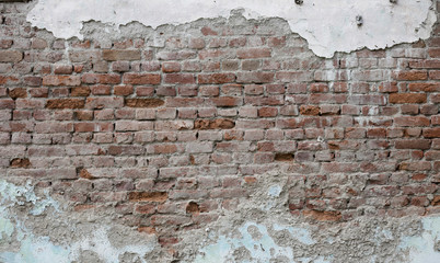 Brick grunge wall background