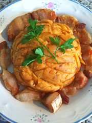 Patatas meneás - Patatas con bacon