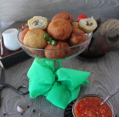 croquettes with meat filling