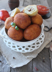 croquettes with meat filling