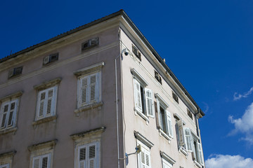 Fototapeta premium Building in Rovinj, Istria - Croatia