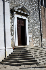 Old doors in Rovinj, Istria - Croatia